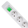 QOLTEC 5 gniazd , 1.8m, biało-szara - 1122516 - zdjęcie 3